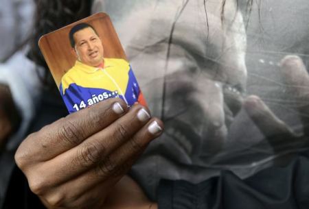 Dolor por Chávez. Fuente: http://www.eluniversal.com.co