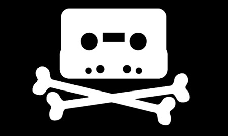 Logo de Pirate bay, lugar de descarga de archivos .torrent. De momento no los persiguen