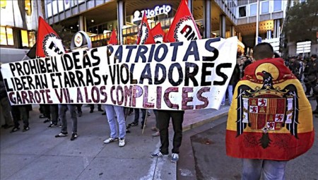 Estos también iban en la manifestación 
