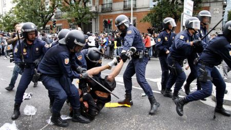 Cargas durante el 25S