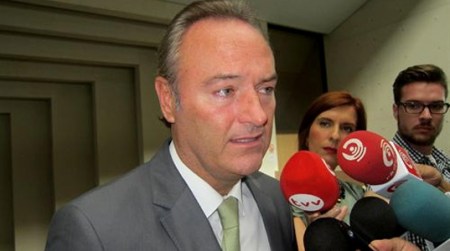 Alberto Fabra, President de la Generalitat de Valencia. Foto: vertele