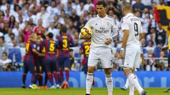 Las caras tras el gol