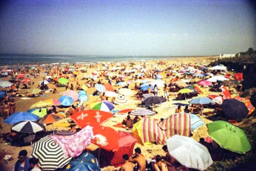 La playa de Punta Ballena